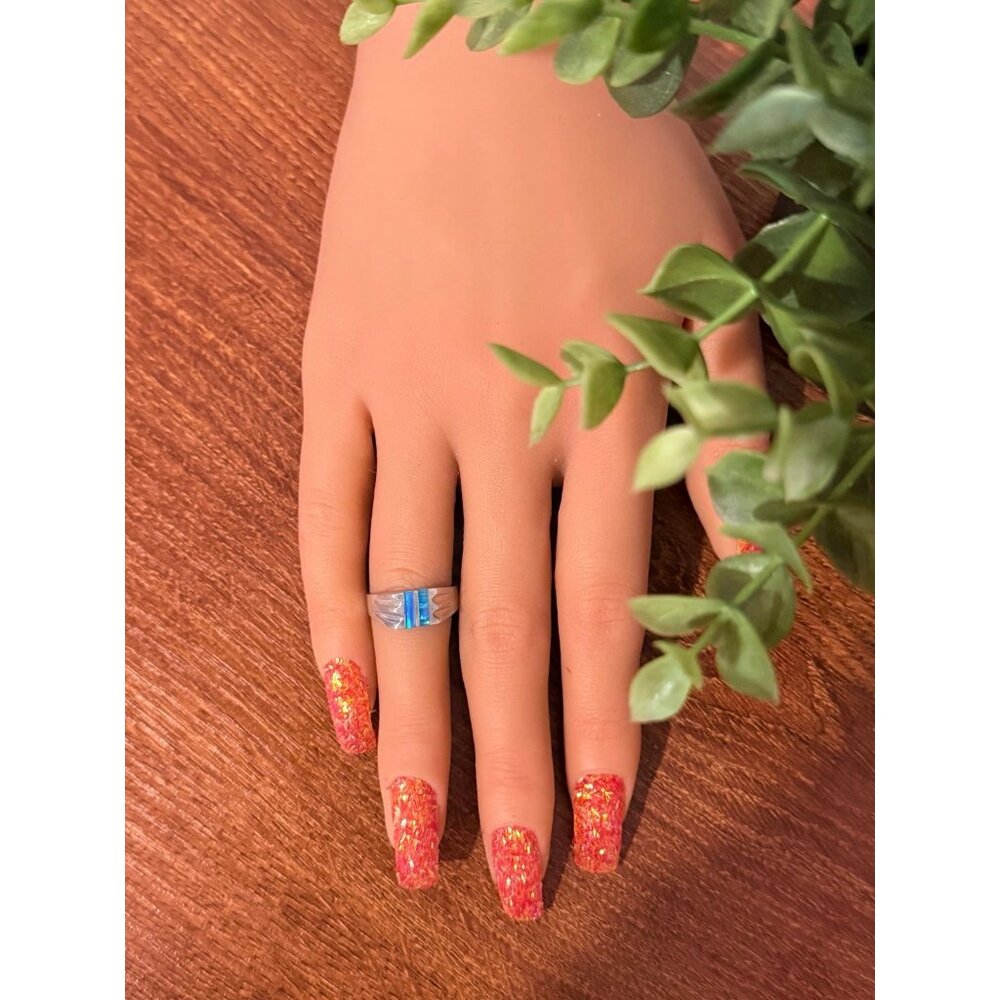 925 Silver Opal Ring - image 8